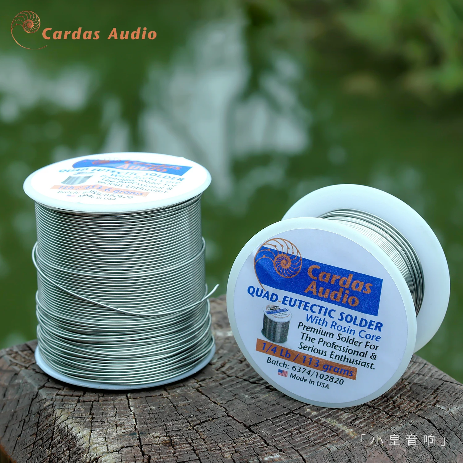 CARDAS Brand new 10M or whole roll  0.8mm 4% Silver Hi-Fi DIY Audio Low Melting Point Silver solder wire Import From USA