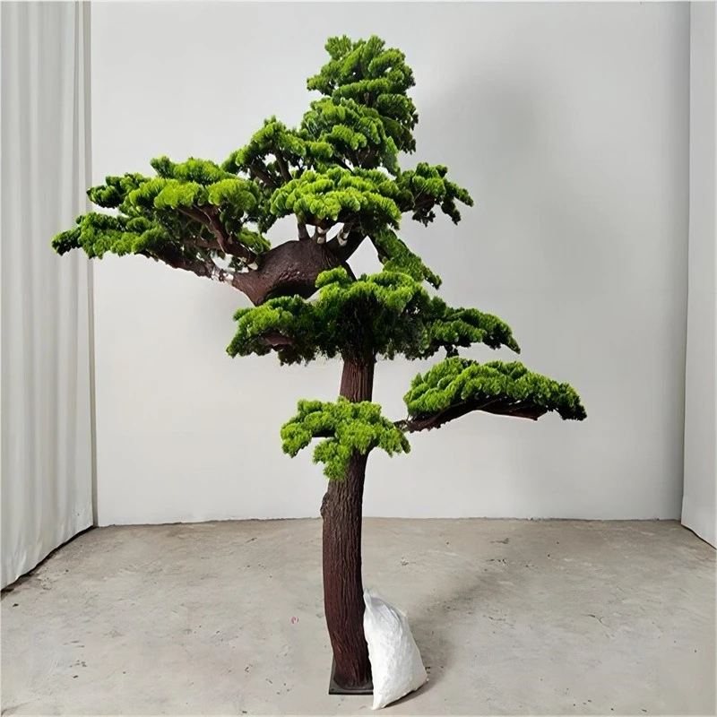 Simulation pine welcome pine Luo Hansong fake pine shopping mall hotel decoration
