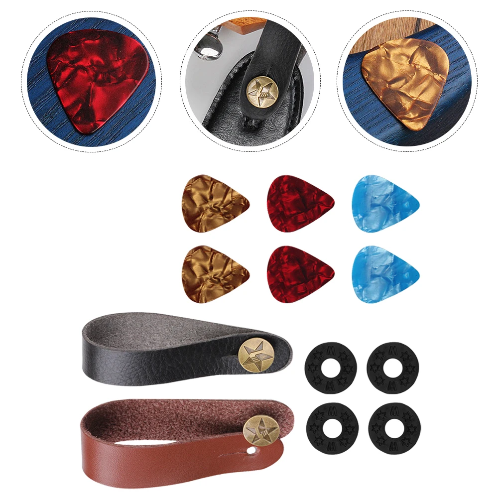 

Guitar Strap Accessories Neck Ukulele Hanger Triangle Supplies Vintage Holder Acoustic