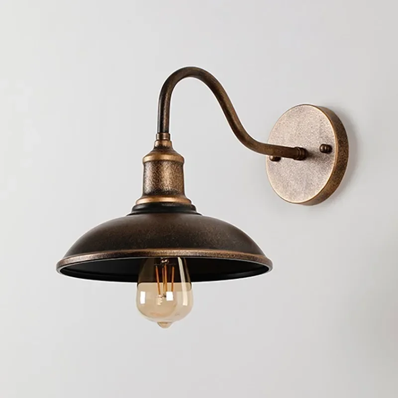 Vintage Waterproof Wall Light Outdoor Lamp for Balcony Doorway Courtyard Corridor Garden Industrial E27 Sconces Lighting Fixture