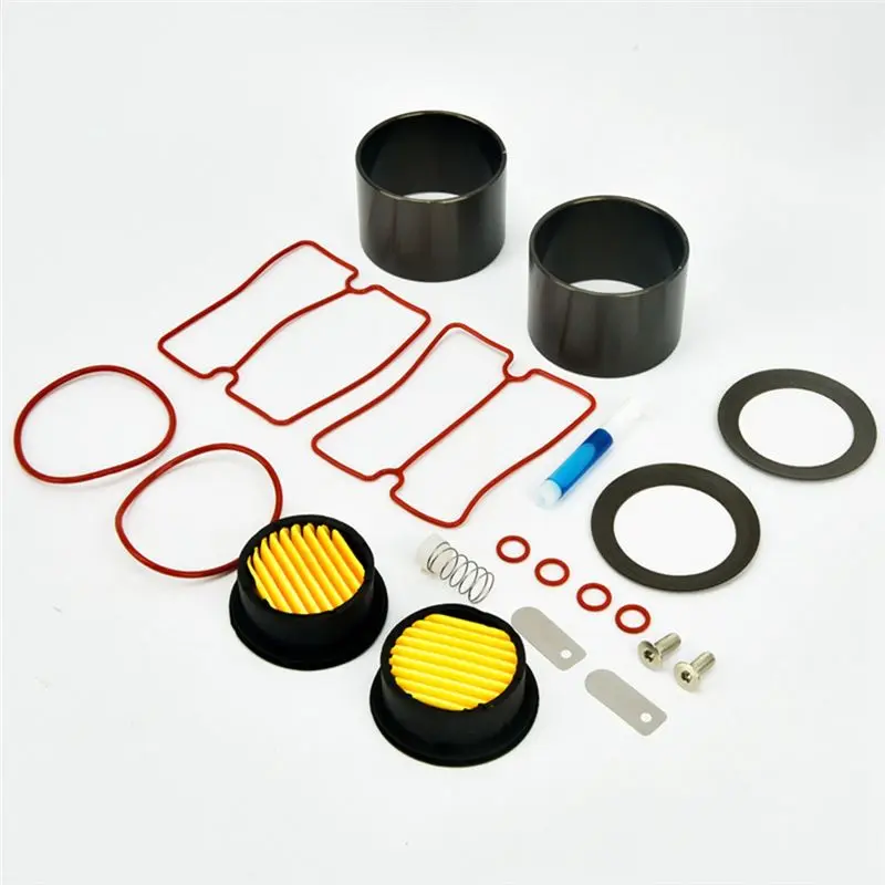 DT15 Oil Free Cylinder Sleeve and Piston Ring Kit, 69x75x47.5mm Air Compressor Accessories for 1500W Mute Air Compressor