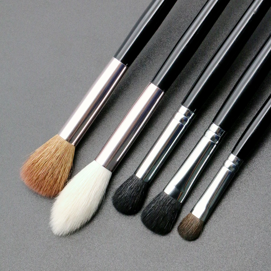 Highlighter Makeup Brushes Blush Natural Hair High Quality Eye Shadow Blender Contour Eyebrow Eyeshadow Make Up Brush