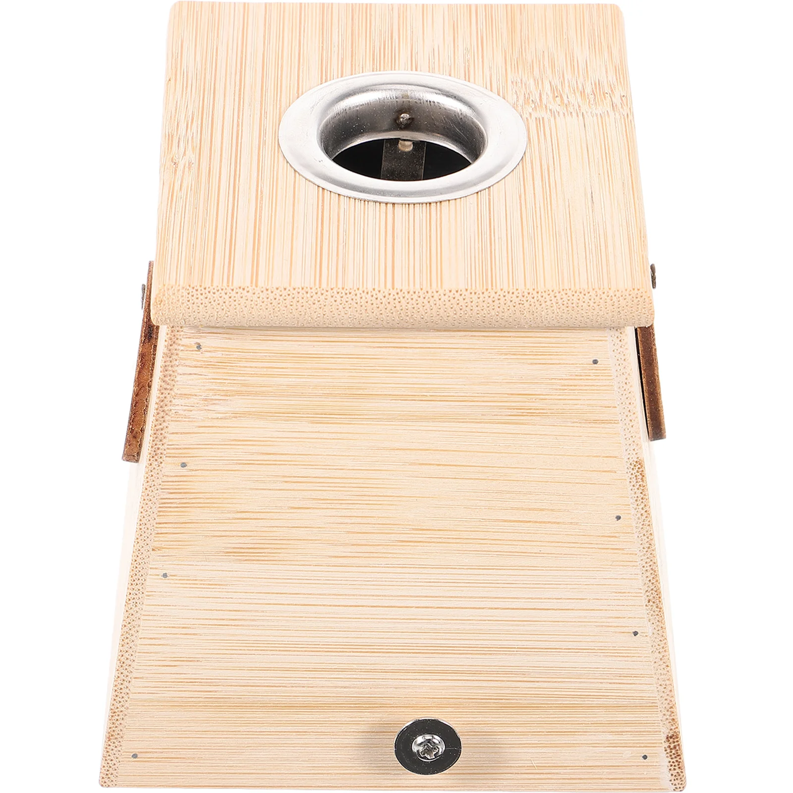 

Portable Wooden Moxibustion Box for Moxa Stick Burning Premium Solid Wood Moxibustion Treatment Tool with Stainless Steel Mesh