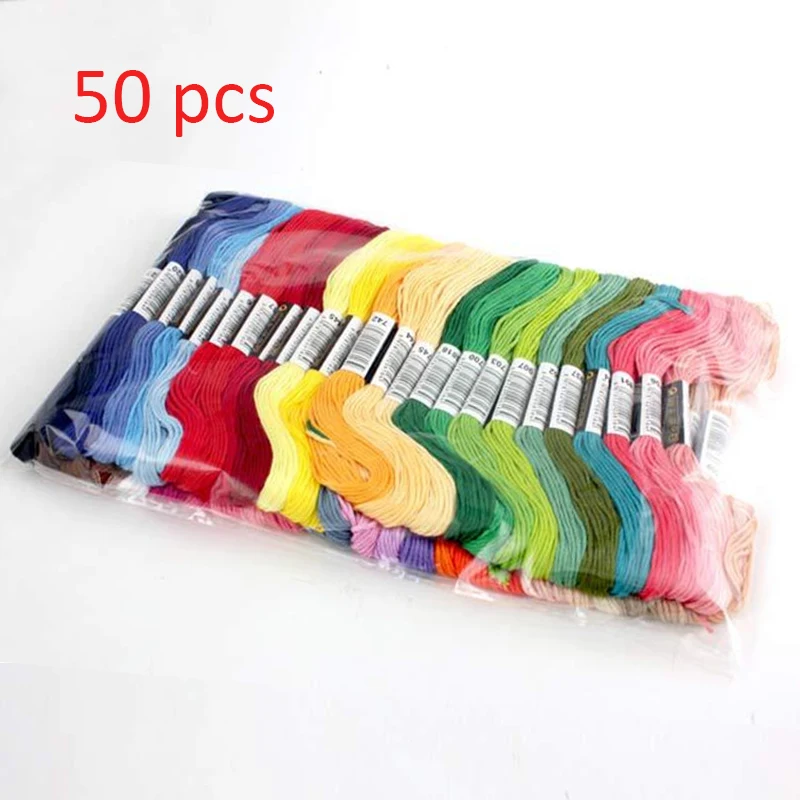 447 Colors Cotton Thread Cross Stitch Embroidery thread Floss Sewing Thread Skeins Craft Cross Stitch Embroidery Threads