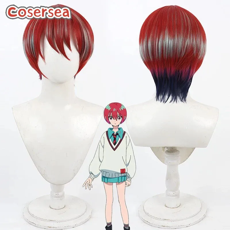 

Cosersea Amate Yuzuriha Косплей Парики Мобильный Костюм Gundam Amate Yuzuriha 30 см Короткий Смешанный Красный Парик Синтетические Волосы Термостойкие