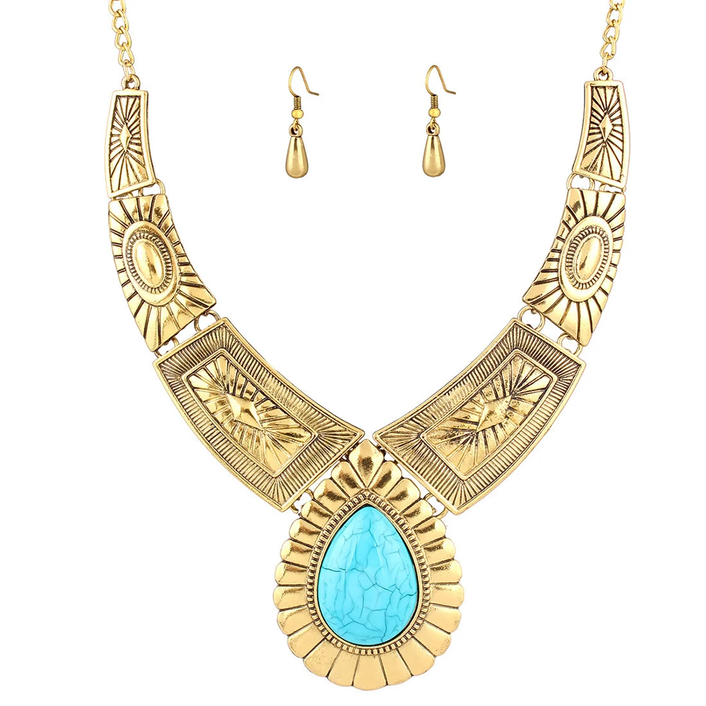 Jasmine Blue Dress Up Set Leichtes Aladdin-Kostüm mit Halskette, Ohrringen und Kopfschmuck für Kinder, Halloween, Karneval, Cosplay – Detail 10