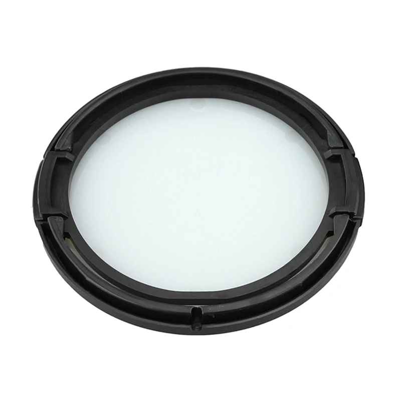 JJC White Balance Filter Cap Gray Grey Card Lens Cap Cover 49mm 52mm 55mm 58mm 62mm 67mm 72mm 77mm for Canon Nikon Sony Fujifilm