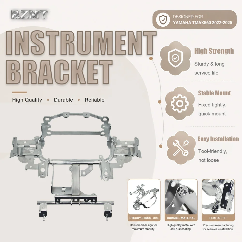 For YAMAHA TMAX 560 2022-2024 Motorcycle headlight bracket welding assembly - front bracket headlight bracket