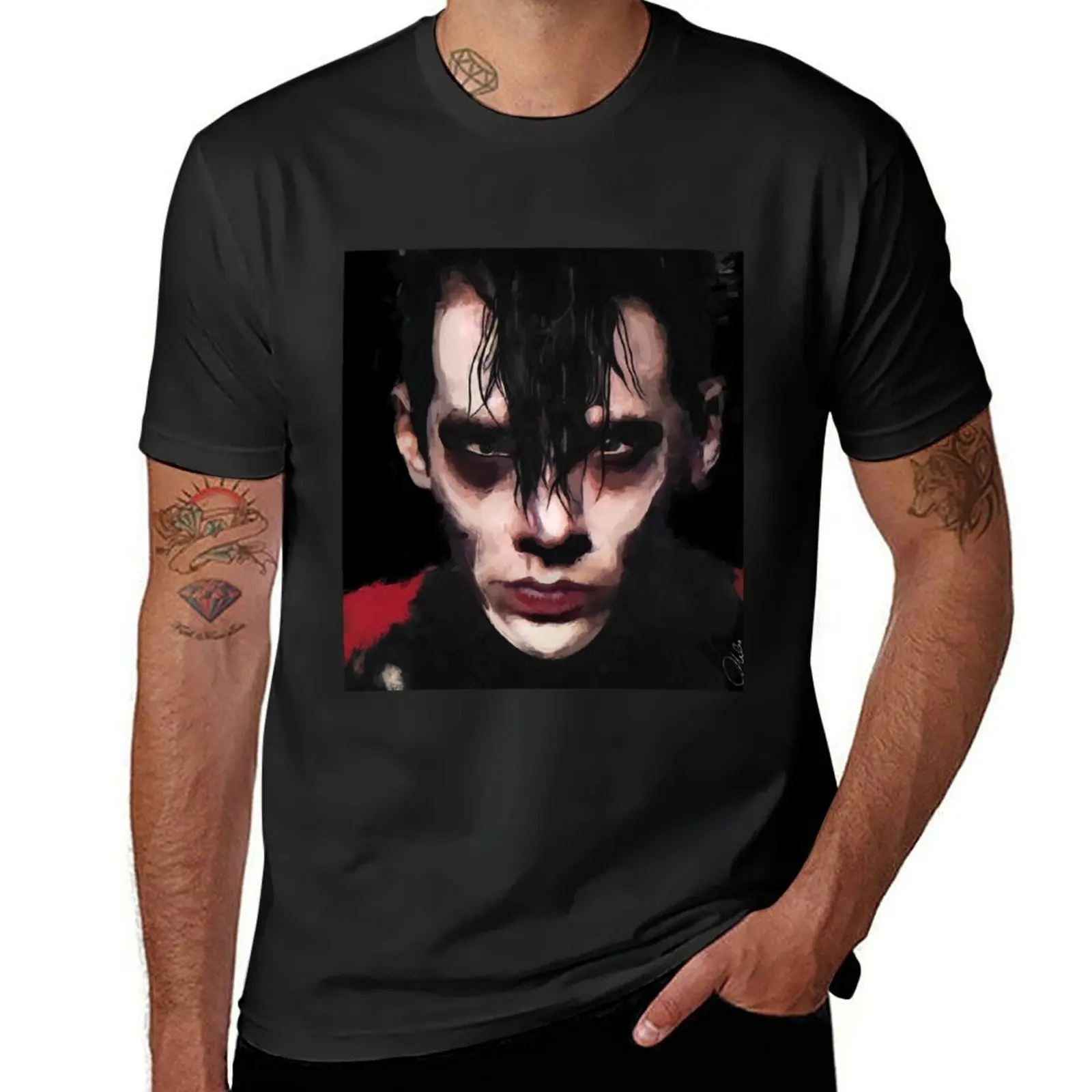 ¿Mary May I? Camiseta de algodón para hombre, blusa de moda coreana, Tallas grandes