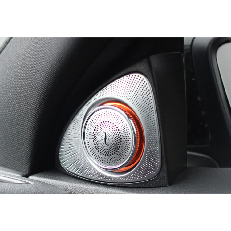Hot Sale Professional Car Audio Speakers 3D Rotating Tweeters With 64 Color Ambient Speaker for Mercedes E-class W213