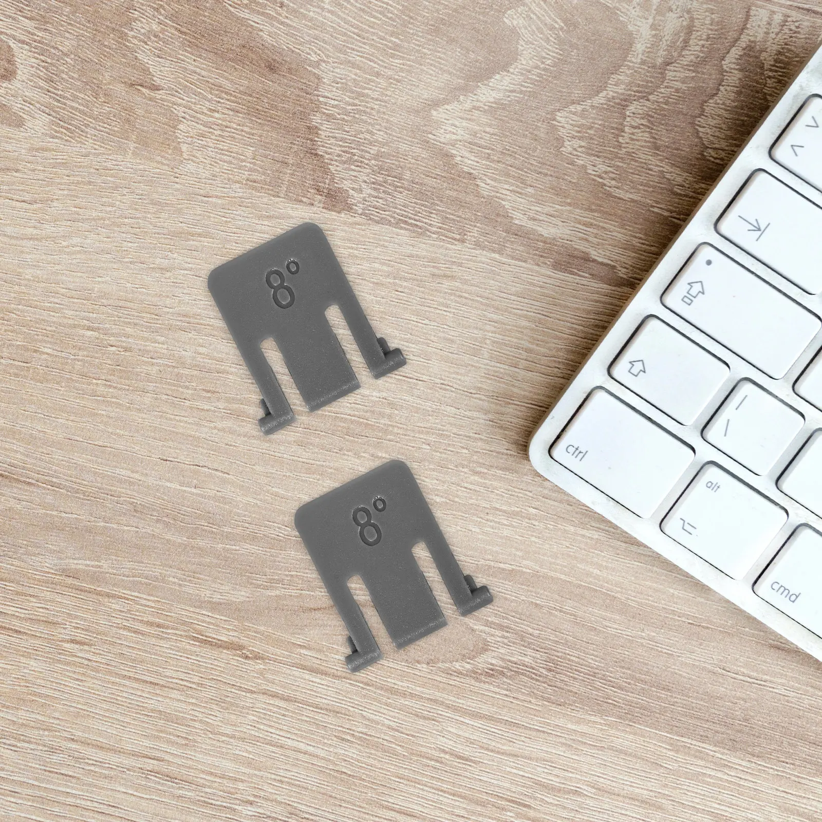 

1Pair Keyboard Feet Stand Compatible for Logitech K220 K270 K260 K275 K235 Ergonomic Tilt Support to Reduce Wrist Strain