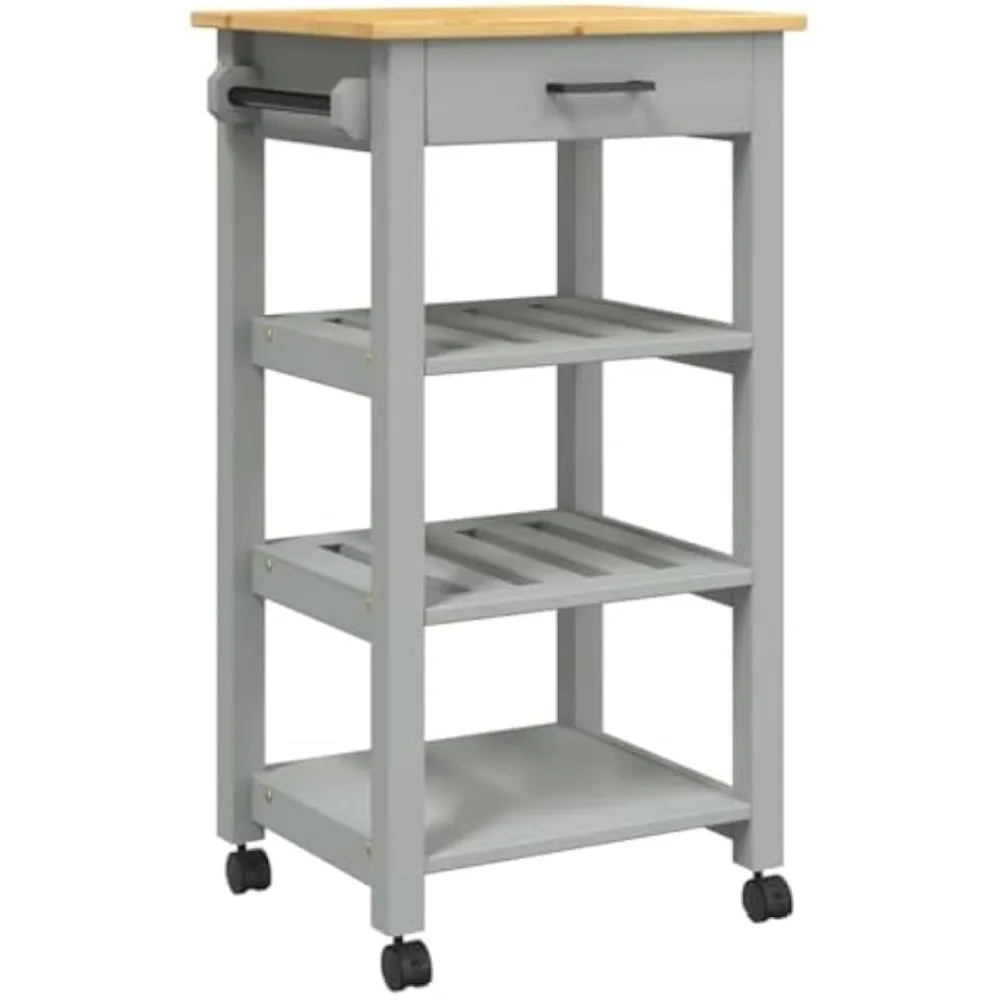 

Кухонная тележка Gecheer Monza Rolling Kitchen Island Cart с местом для хранения, портативная столовая