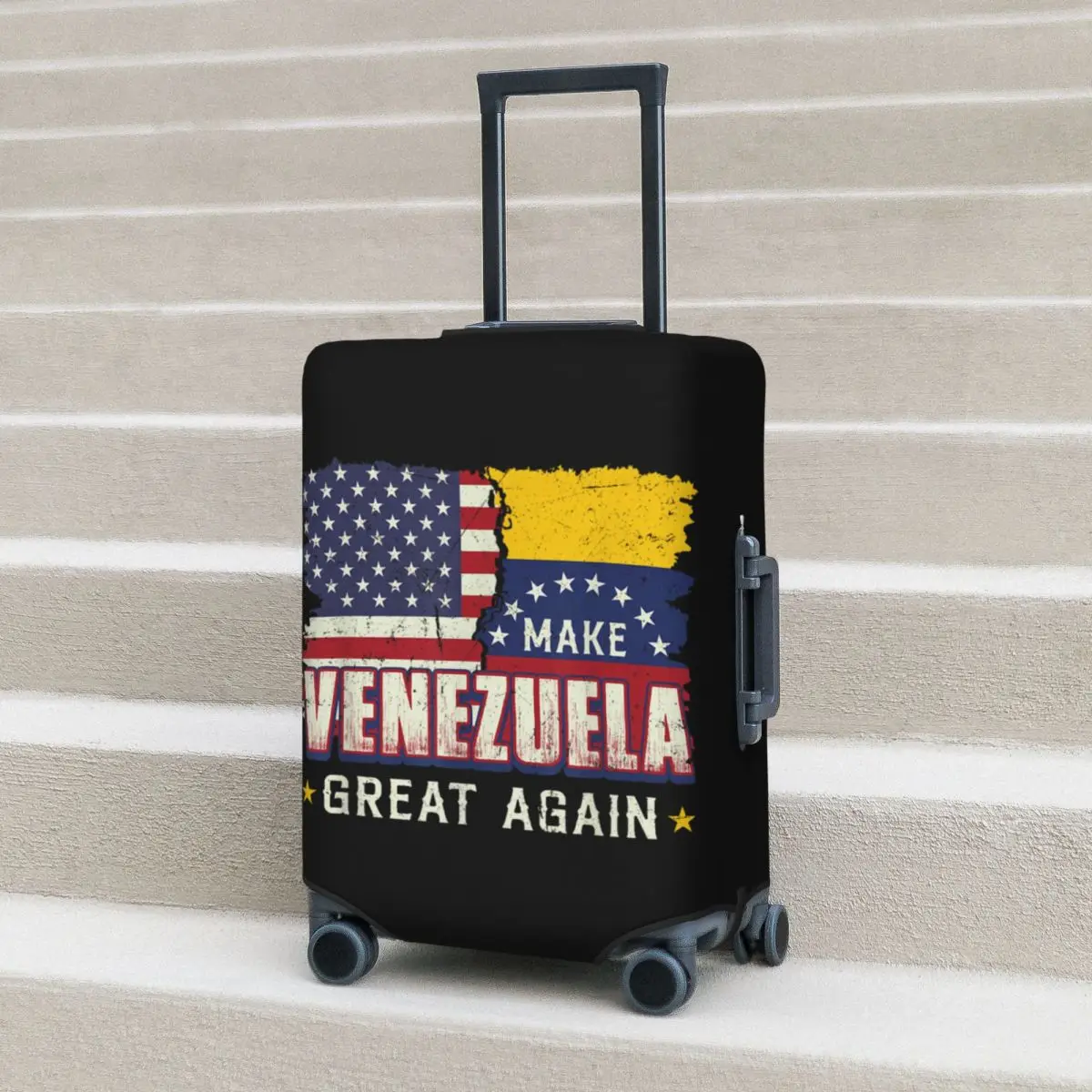 

Чехол для чемодана «Сделаем Венесу снова великой» – защитный чехол для багажа для деловых поездок и отдыха