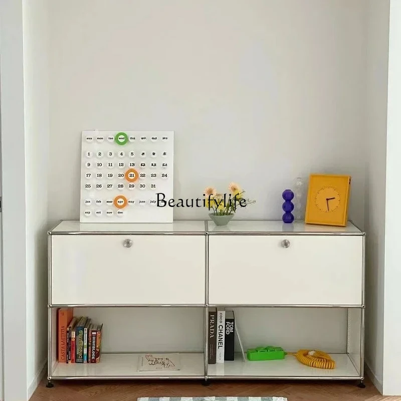 

module combination cabinet medieval simple TV cabinet decorative storage side cabinet