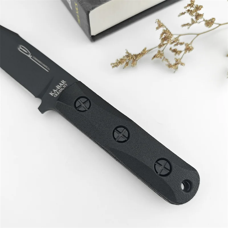 EK50 Outdoor camping Survival Hunting tactical self-defense multi-purpose EDC cutter nylon fiber handle 8Cr13Mov