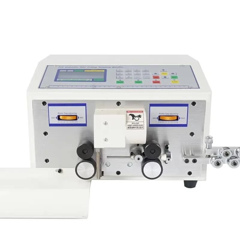 SWT508C  Computer Wire Peeling Striping Cutting Machine Coil Stripper Peeler for 2.5mm2 Wire Line  Crystal Protector Optional