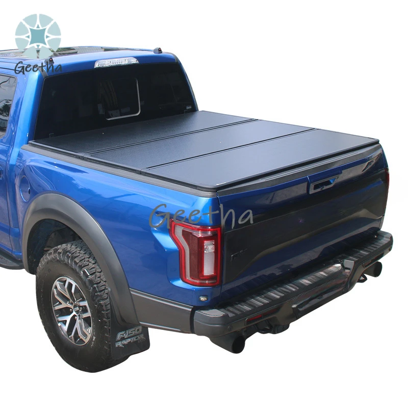 

Dirty Truck 4x4 Cross-Border Raptor F150 Electric Roller Tonneau Cover Hard Three-Fold Rear Trunk for Pickup Truck RANGER Car
