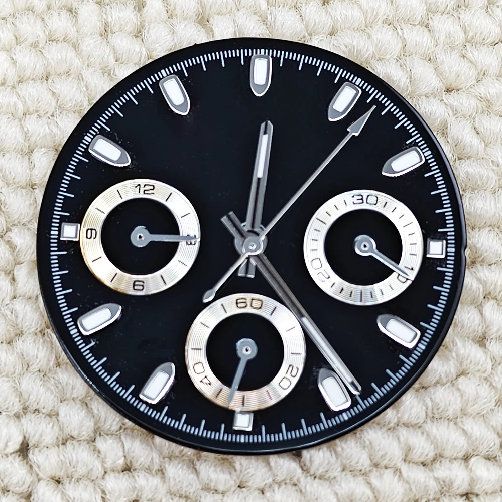 قطع غيار ميكانيكية آلية للرجال ، ملحقات تعديل الطلب ، حركة VK63 ملائمة ، ساعة 29 ، مناسبة