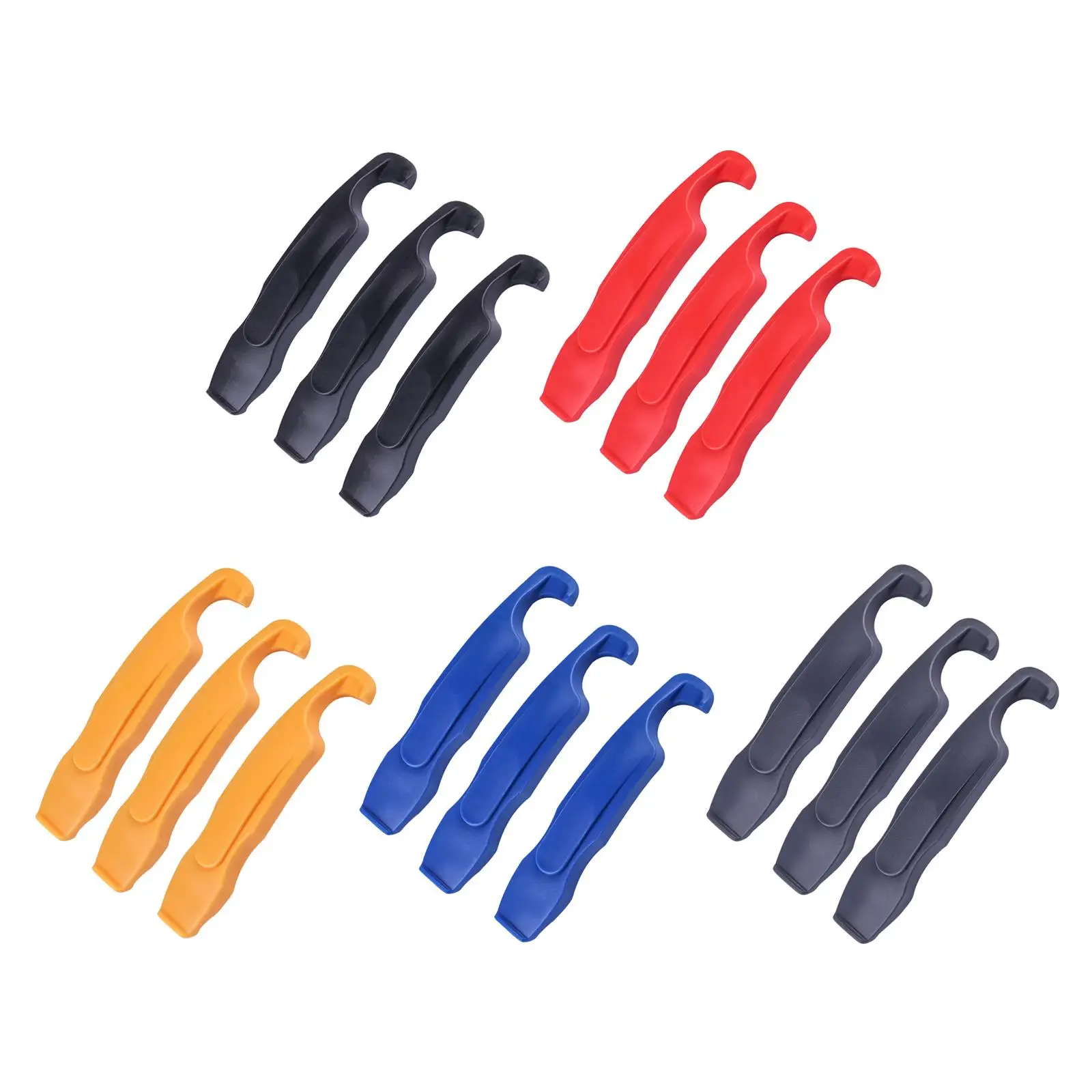 3Pcs Bike Tire Levers Set Premium Pry Bar Durable Bicycle Tire Removal Tools