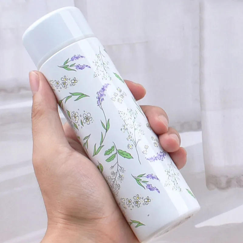 Leno 140ML Small Mini Vacuum Insulated Water Bottle Portable Leakproof Travel Mug Thermal Flask for Kids Children Women School