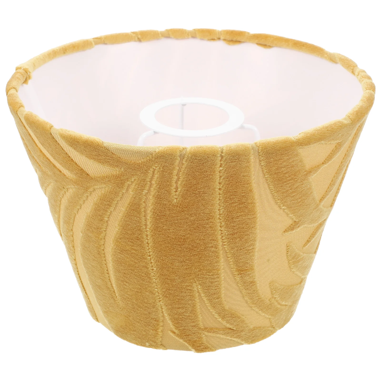 

Тканевый абажур, изысканный дизайн с текстурированными листьями для декора стола, стола, кабинета в общежитии, гостиной, абажуры