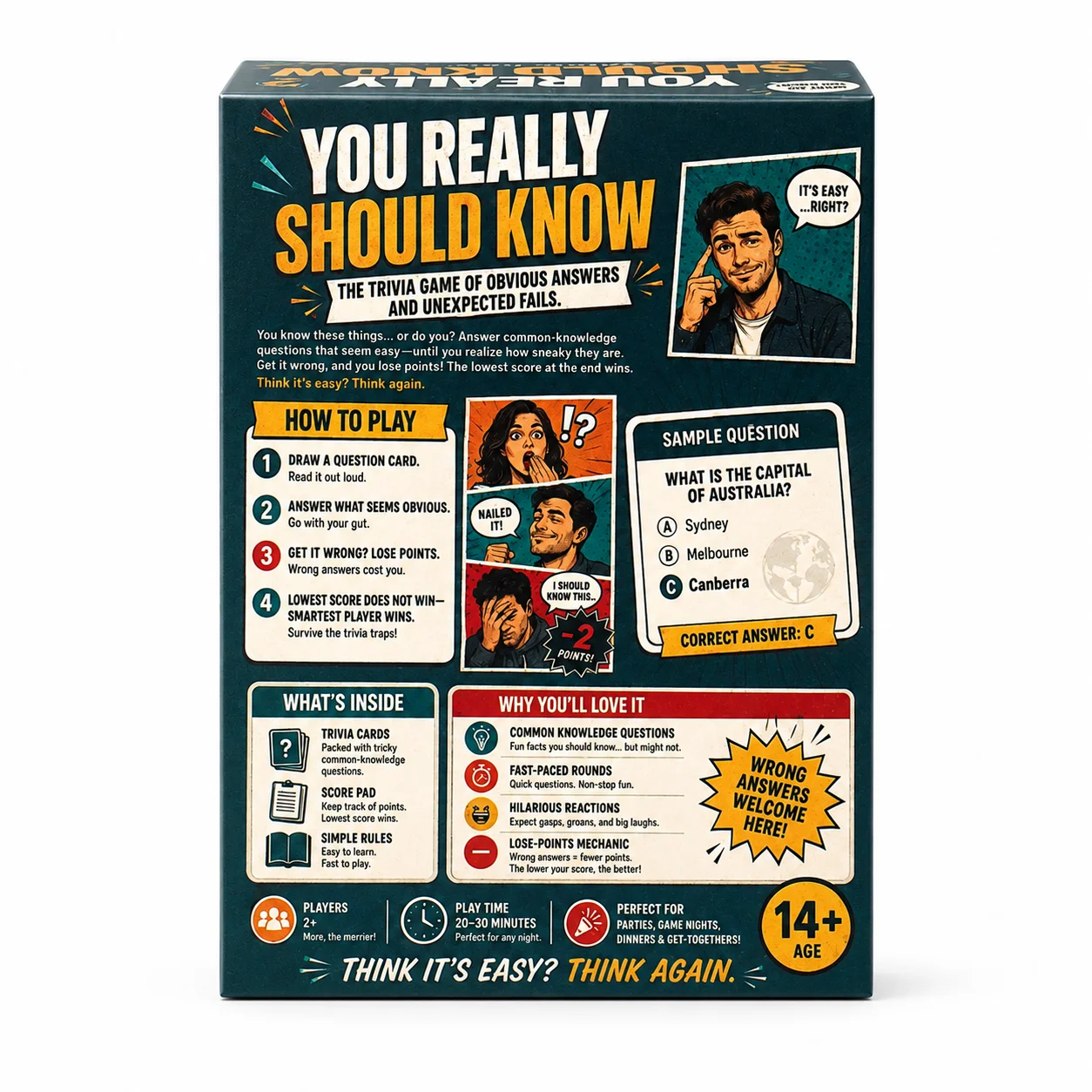 REALMENTE DEBERÍAS SABERLO: Ju - Party Games Quiz Questions reseña y precio