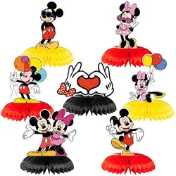 Mickey Mouse Party Decoration Supplies, Minnie Honeycomb Set, DIY Children's Birthday Party christmas  wedding  stickers