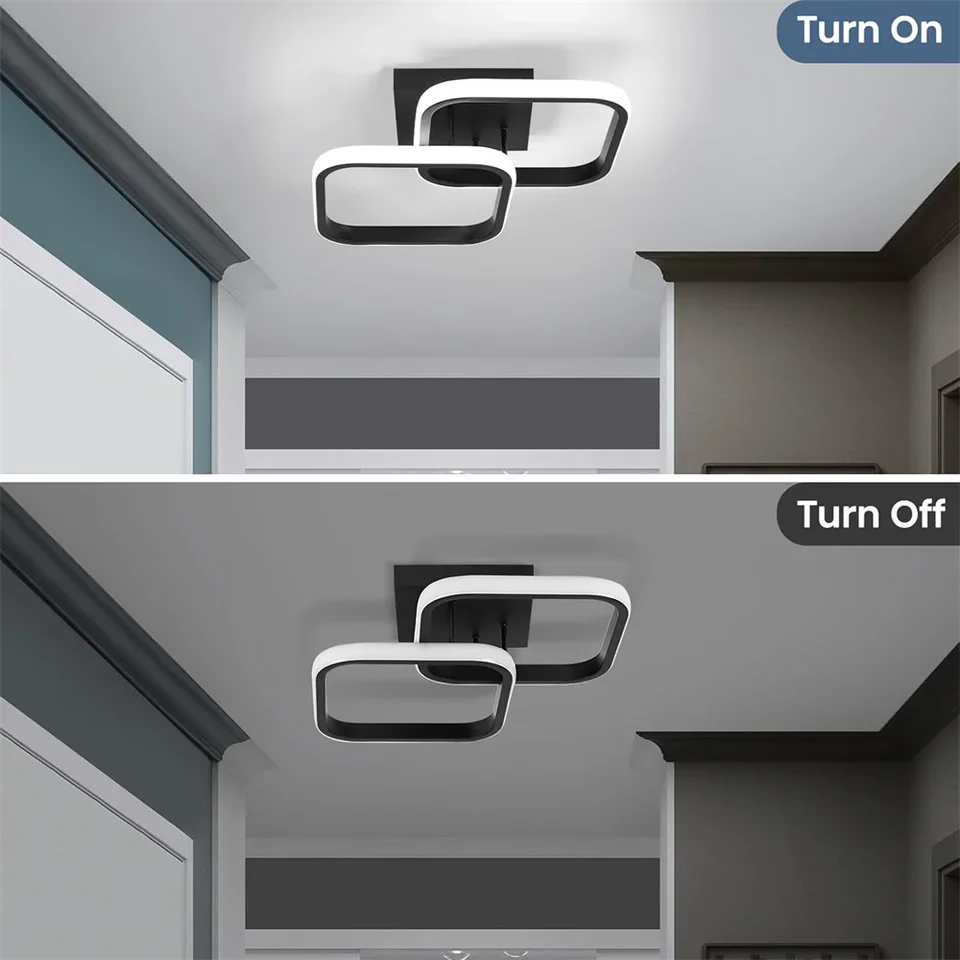 Modern 24W Flush-Mount Ceiling Light description 6