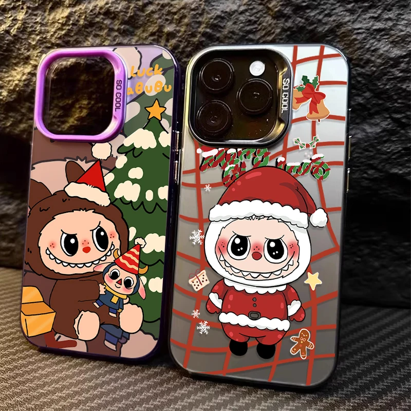 Christmas Labubu Hard Case for Xiaomi POCO X6 X5 X3 NFC F3 F4 GT F5 F6 M6 Pro 4G M5S C65 Mi 13T 12T 14 13 12 11 Lite 5G NE Cover