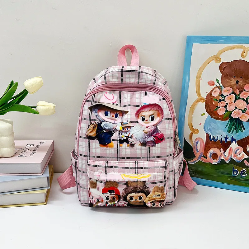 

miniso Primary School Students Baby Backpack Cute Children's Backpack Cartoon Schoolbag boy girl for 12labu
