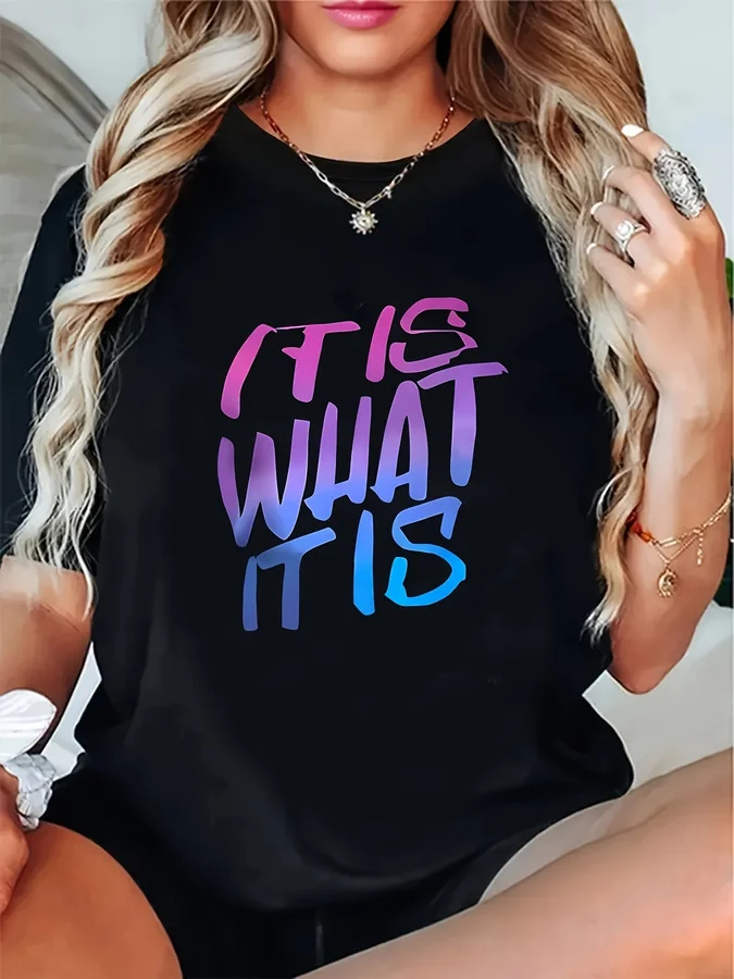 Funny Slogan I'm Not Perfect I'm Limited Edition T Shirt Women's Casual Aesthetic Letter Print Tee Crew Neck Short Sleeve Tops