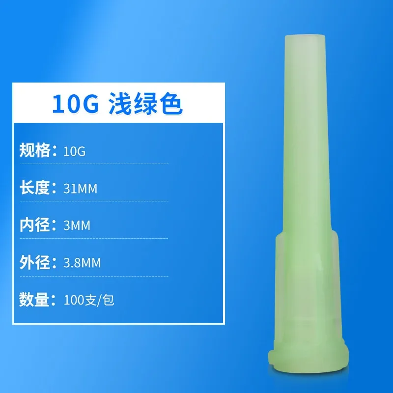 Limited Offer Oblique Dispensing Needle, All Plastic Thread Injection Needle, Epoxy Conical Needle Nozzle, Improves Suction Per