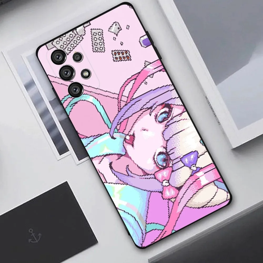 Game N-Needy Girl Overdose Phone Case For Samsung Galaxy A20,A21s,A22,A31,A32,A52,A53,A72,73,A80,A91 Soft Black Cover