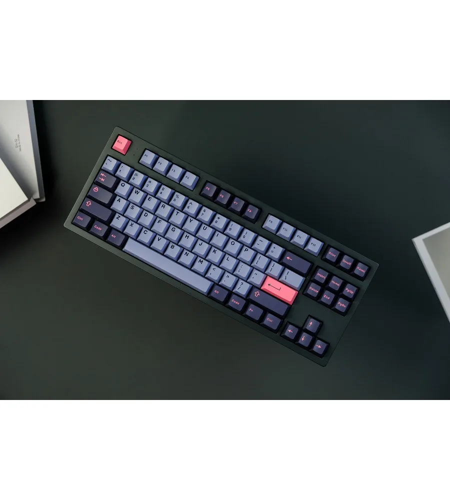 Keycap personality icon New product Original height ABS two-color 253 keys 8008 keycaps