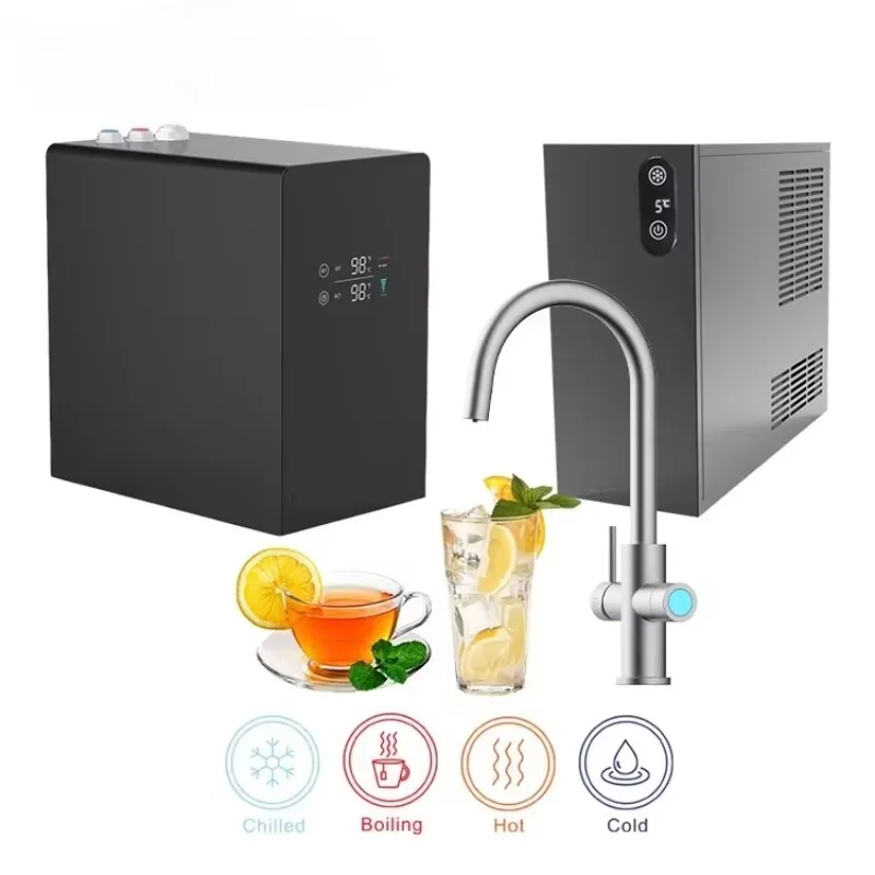 ZC-001 Modern Luxury Kitchen Black Set Instant Heater Under Sink Filter System Hot and Cold Water Faucet - Image 6