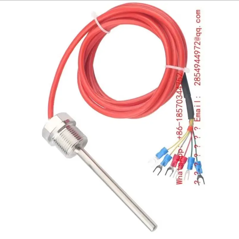 2027    Double Resistance Six Wire Platinum Thermistor Temperature Sensor Class A PT100 PT1000 Dual Support Six Wire