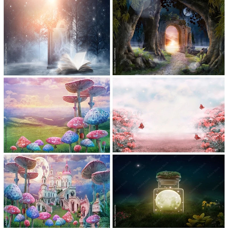 

Children Birthday Cartoons Photography Backdrops Baby Newborn Portrait Photo Background Party Studio Props TTH-11