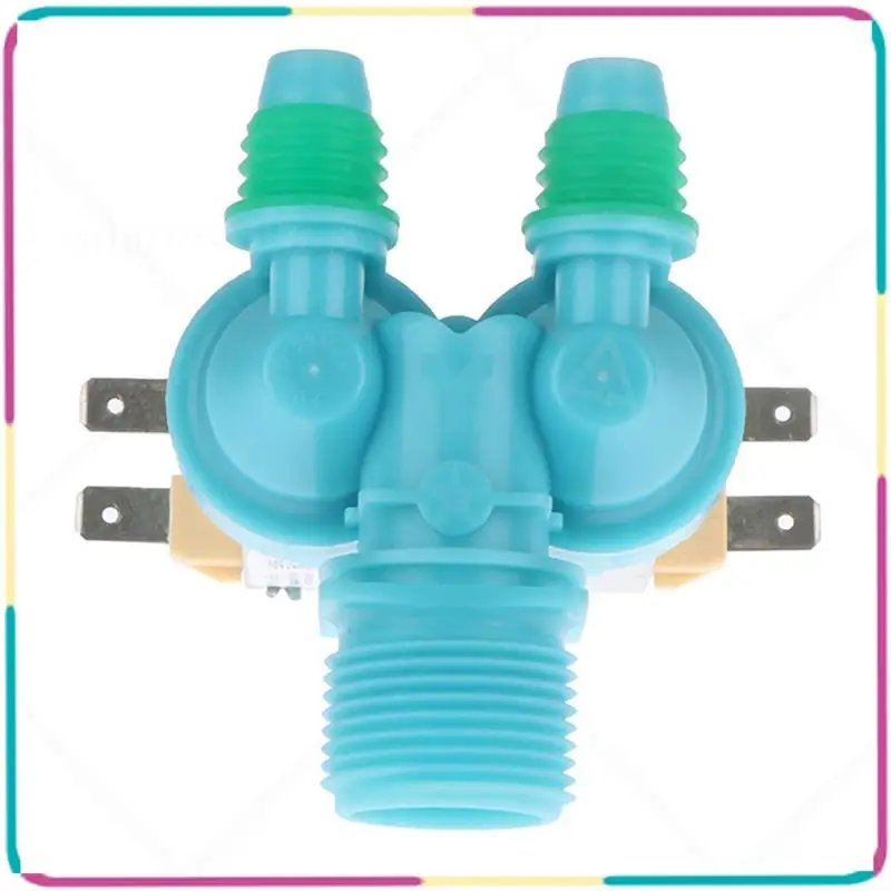 

B13C 1 шт. C-225/19-A01 впускной клапан для воды DC62-00311C впускной клапан для стиральной машины с двойными портами 220/240 В