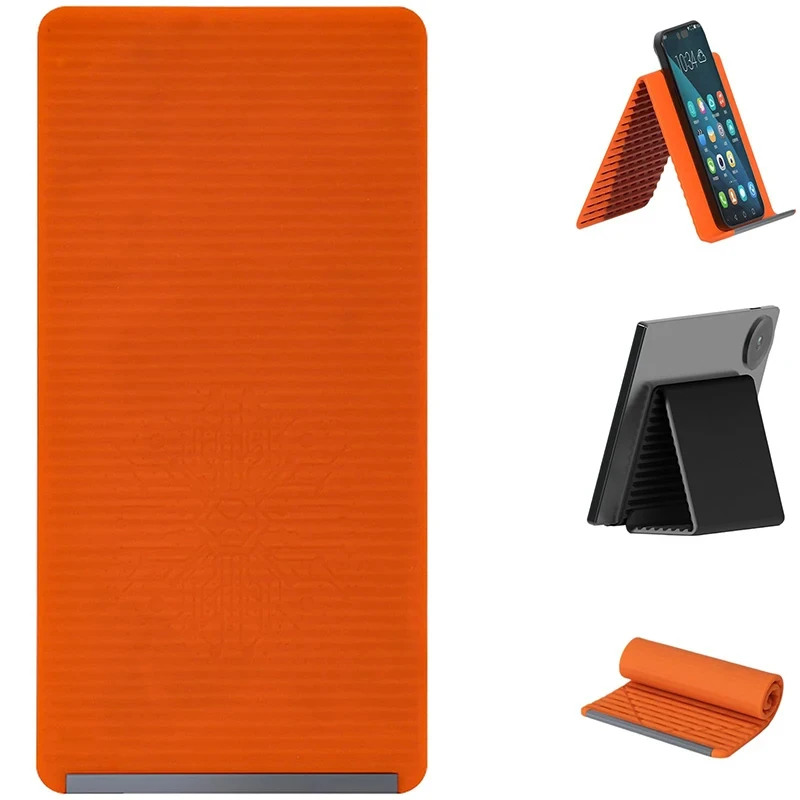 

Foldable Silicone Phone Holder Bendable Freely Into Any Shape Multi-Angle Adjustable Stand for Phone Tablet Portable Holder