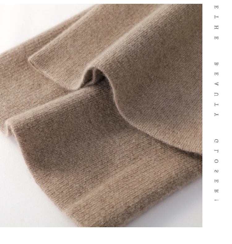 2024 New Autumn and Winter Solid Color Knitted Women's Wide-Leg Pants Thickened Casual Pants Temperament Commute Slimming