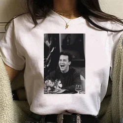 Chandler Bing t shirt women summer comic tshirt girl comic 2000s streetwear clothes
