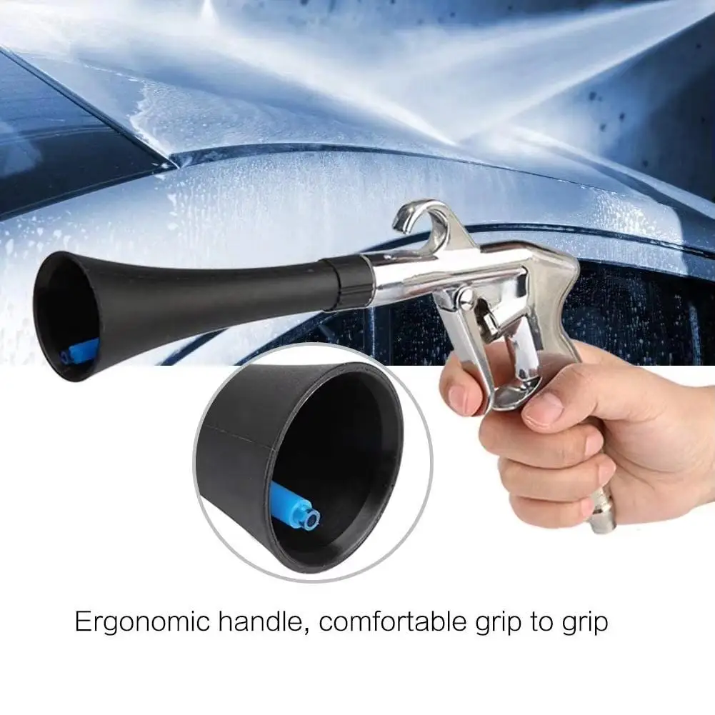 

Dry Cleaning High Pressure Gun Car Wash Gun 0.4Mpa-10Mpa Tornador Air Blow Interior Detailing Cleaning Tools Dust Blowing