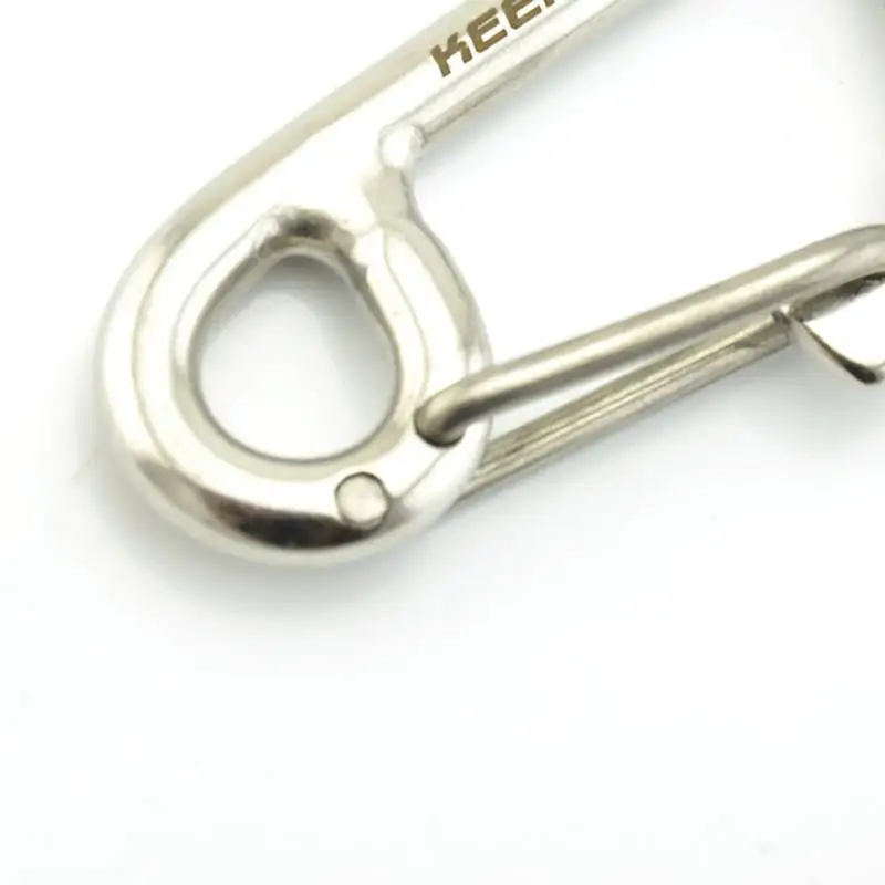 316 Stainless Steel Simple Hook Safety Diving Buckle Clip Carabiner Hooks Camping Hanging Buckle Snap Hook Kayak Boat Accessorie