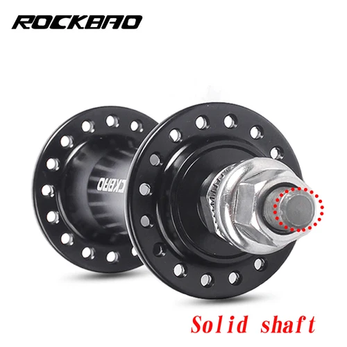 Imagen 2 del producto Bujes de aleación de aluminio para bicicleta de montaña, buje de rueda de rodamiento sólido 2, con freno en V, 32/36 orificios, 100/135mm, 6/7/8S