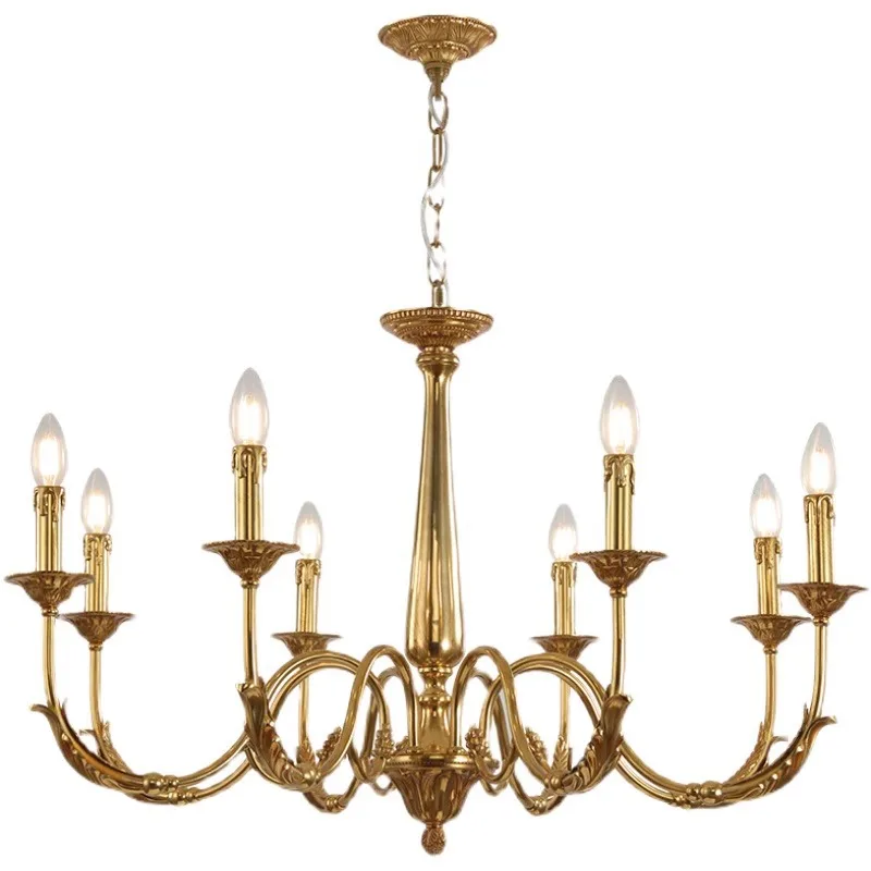 

French, vintage, minimalist, villa, living room, chandelier, bedroom