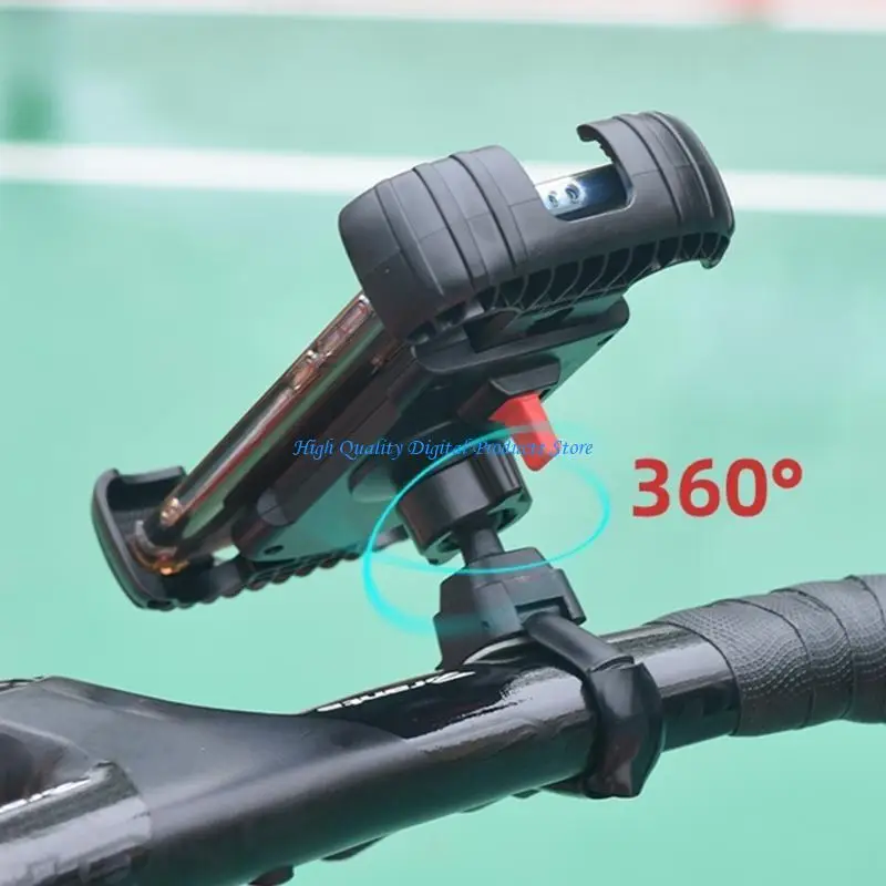 Поддержка мобильного устройства U2JE для регулировки велосипедов и сильного монтажа мобильного телефона Простая установка, для