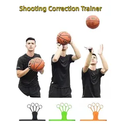 Basketball Shooting Aid Silicone Training Equipment Basketball Pitching Training Corrector Shooting Posture Hand Holder