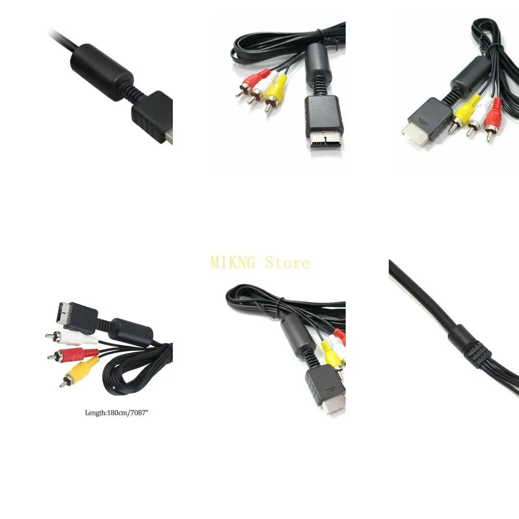 Multi Component Games Video AV Cable to RCA for for Cable Console Game Computer Cable Accessories best sale
