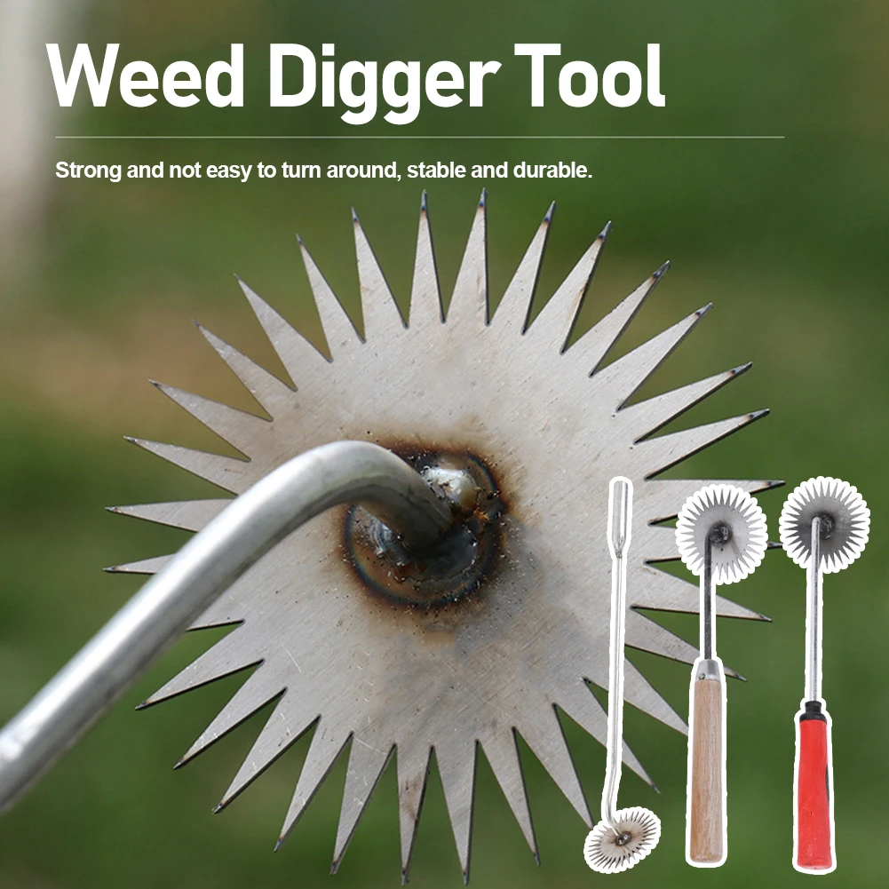 Imagem -02 - Girassol Erva Daninha Digger Ferramenta Punho Longo Erva Daninha Ancinho Multifunções Jardinagem Mão Weeder Manual para Jardim Quintal