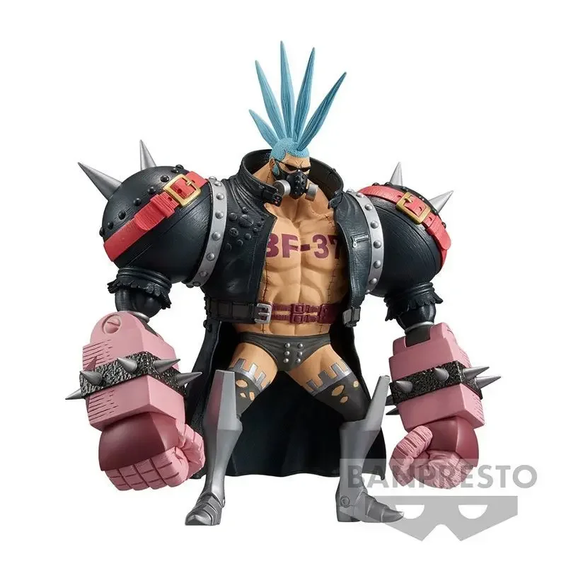 

One Piece Original Genuine Banpresto Dxf Red Theatrical Version Vol.12 15cm Franky Pvc Action Figure Model Gifts For Friends